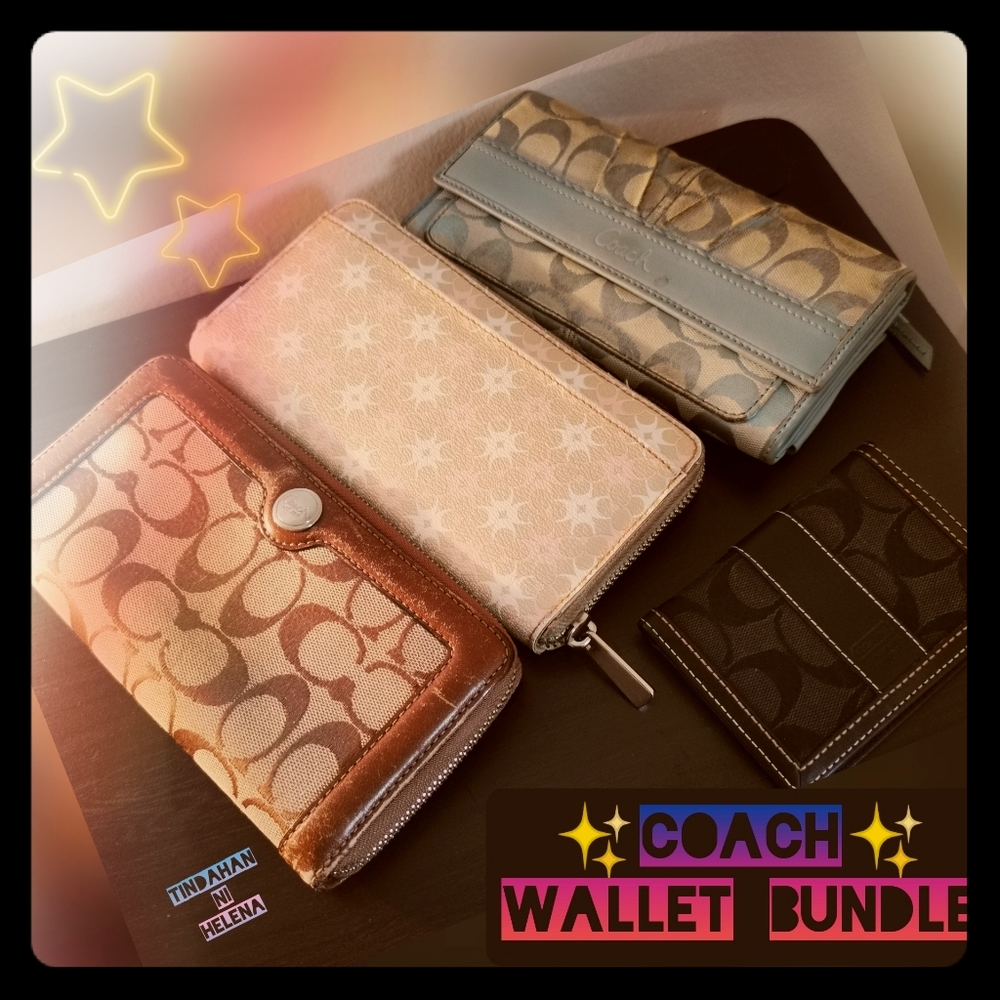 💥SUPER SALE💥 COACH Wallet Bundle